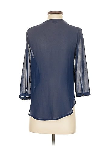 Naked Zebra 3/4 Sleeve Blouse (view 2)