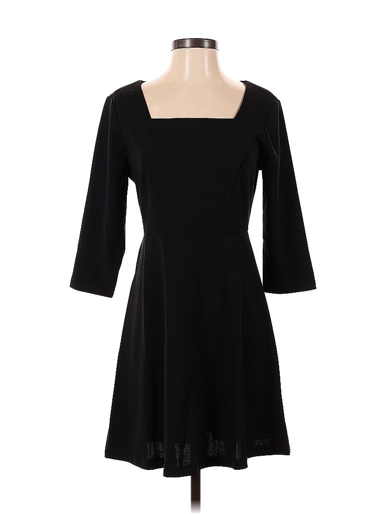 Pre-owned Allegra K Casual Dress In Black