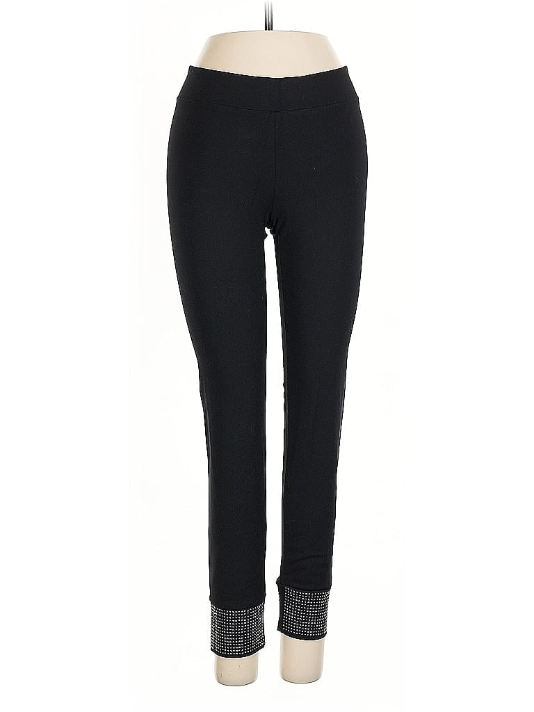 Pre-owned Bebe Active Pants In Black