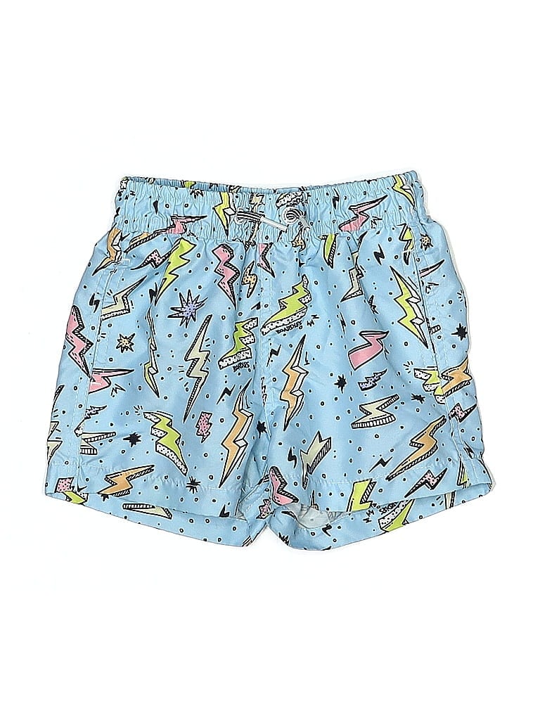 Pre-owned Boardies Apparel Kids' Board Shorts In Blue