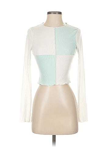 Blue Blush Long Sleeve T-Shirt (view 1)