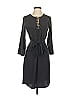 MICHAEL Michael Kors 100% Polyester Gray Black Casual Dress Size S - photo 1