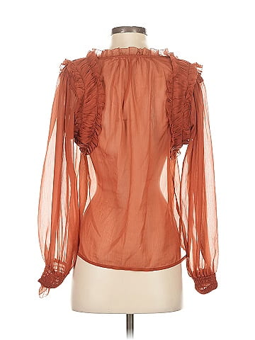 Forever That Girl for Anthropologie 3/4 Sleeve Blouse (view 2)