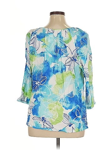 Alfred Dunner 3/4 Sleeve Blouse (view 2)