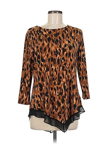 Carmen Carmen Marc Valvo 3/4 Sleeve T-Shirt (view 1)