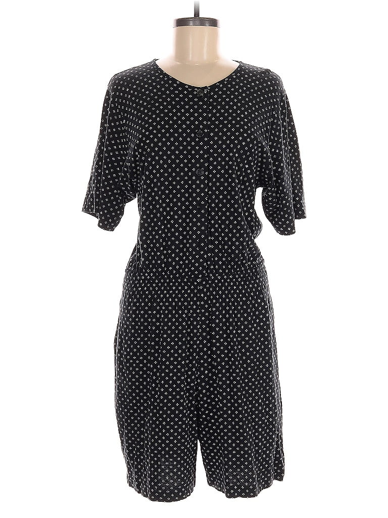 Pre-owned Liz & Co. Romper In Black