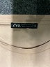 Zara Tan Short Sleeve T-Shirt Size S - photo 6