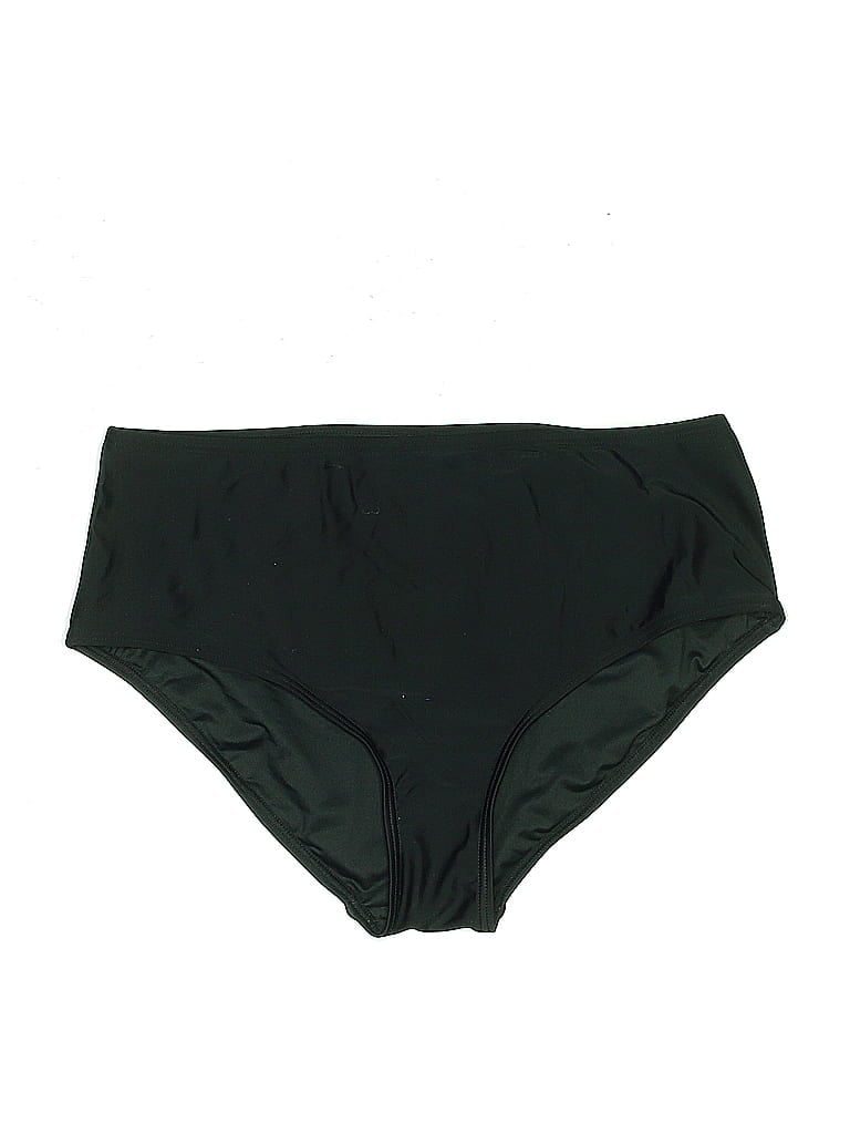 Pre-owned Unbranded Swimsuit Bottoms In Black