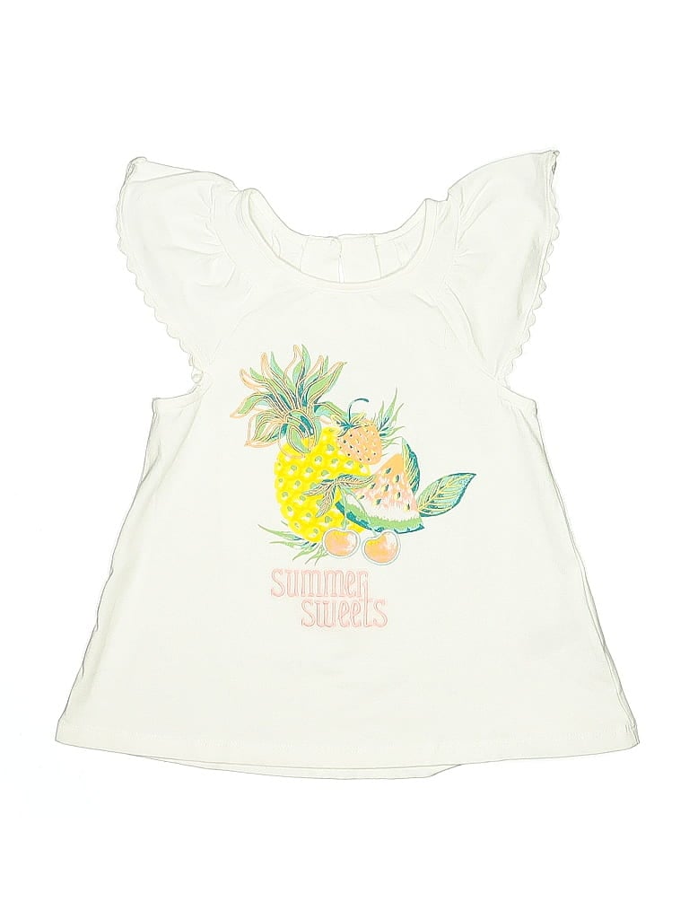 Flapdoodles Kids' Dress In White