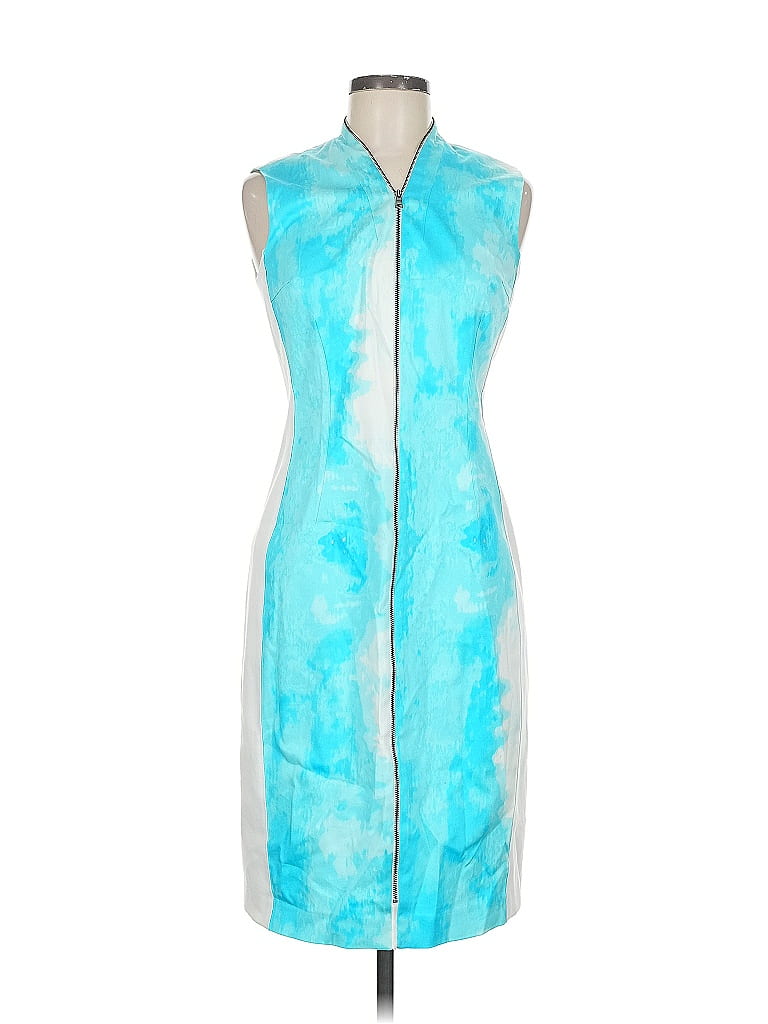 Pre-owned T Tahari Cocktail Dress In White