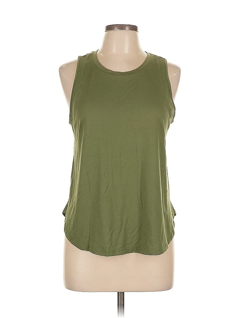 Pre-owned Active By Old Navy Sleeveless T-shirt In Green