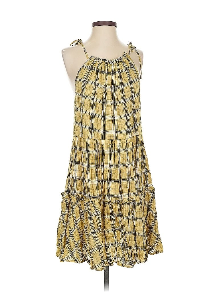 Pre-owned Moon River Casual Dress In Yellow