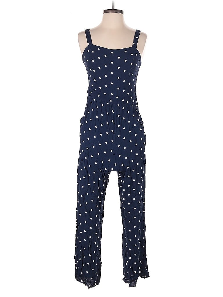 Pre-owned Ann Taylor Loft Jumpsuit In Blue