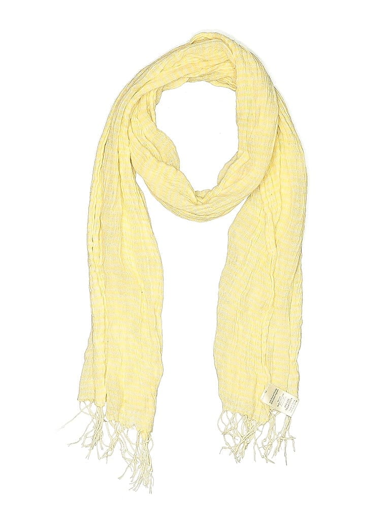 ASSORTED BRANDS Pre-owned Scarf In Yellow