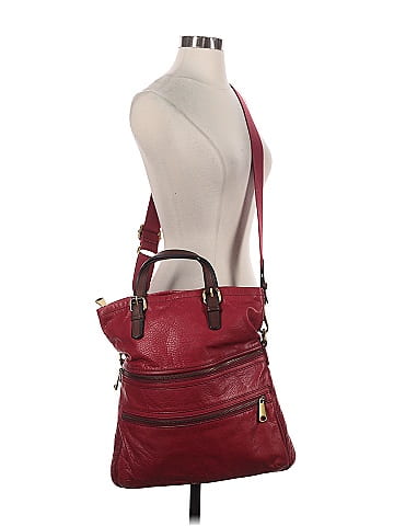 Fossil Leather Satchel (view 2)