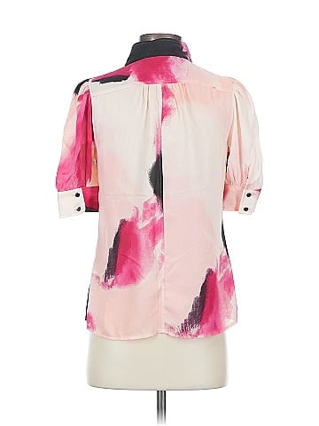 DKNY Short Sleeve Blouse (view 2)