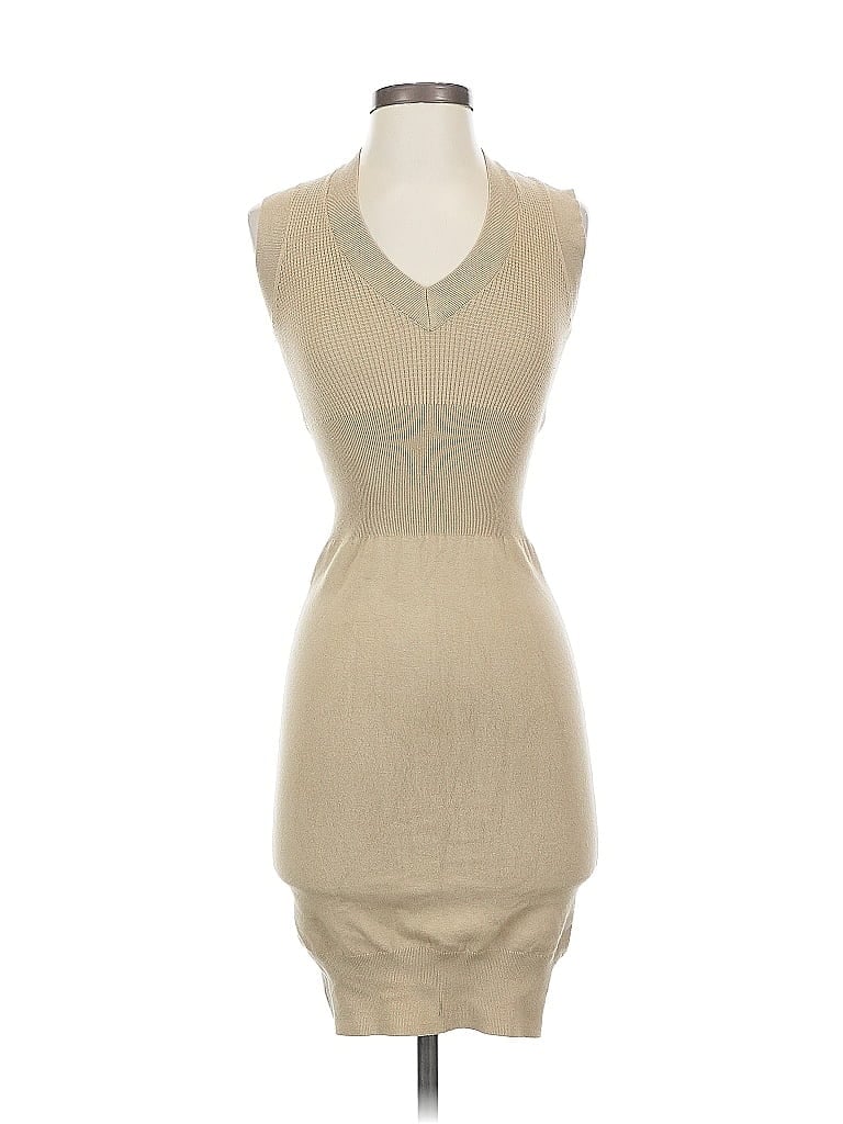 Pre-owned Atm Anthony Thomas Melillo Cocktail Dress In Brown