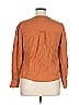 Thakoon Collective Brown Long Sleeve Blouse Size 14 - photo 2