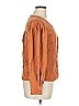 Thakoon Collective Brown Long Sleeve Blouse Size 14 - photo 4