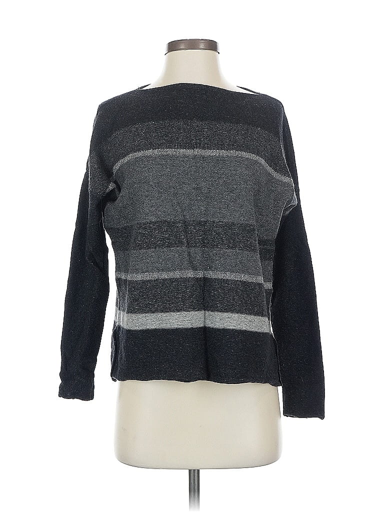 Pre-owned Vince Wool Pullover Sweater In Gray