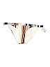 Volcom Stripes Ivory Swimsuit Bottoms Size L - photo 1