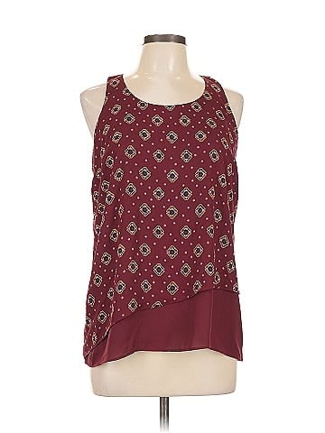 Pink Rose Sleeveless Blouse (view 1)