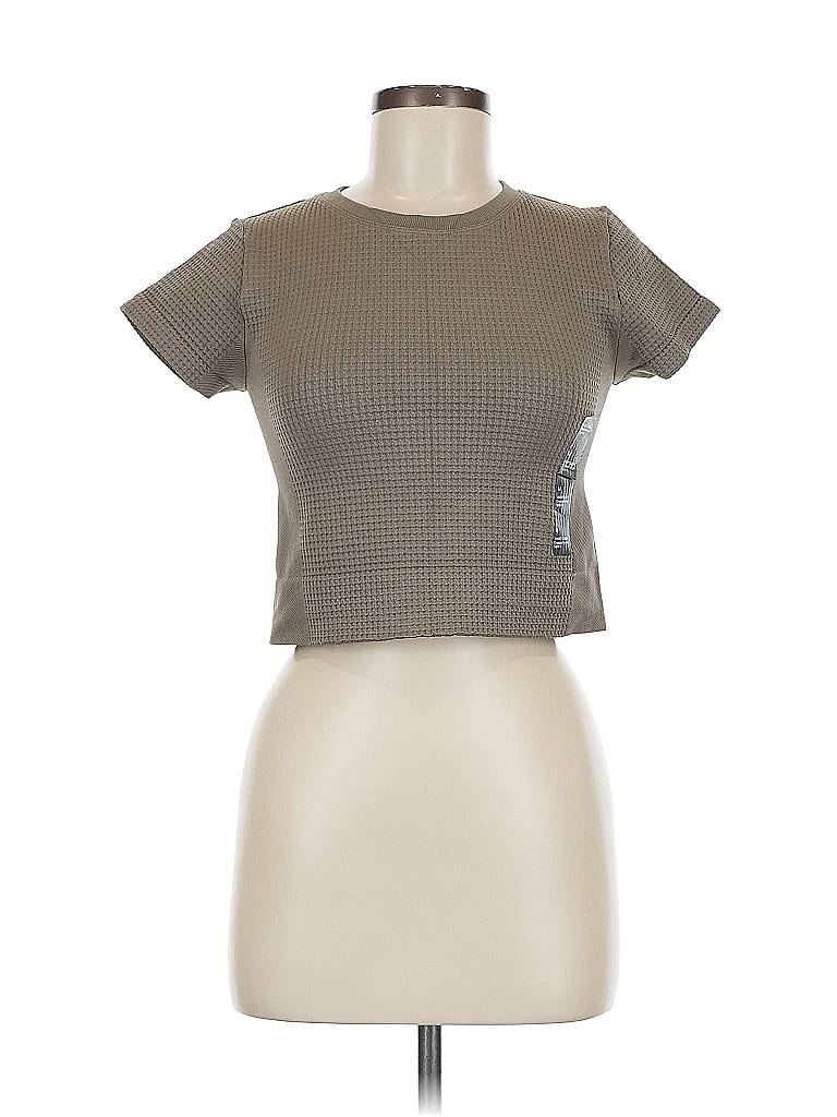 Pre-owned All In Motion Short Sleeve T-shirt In Gray