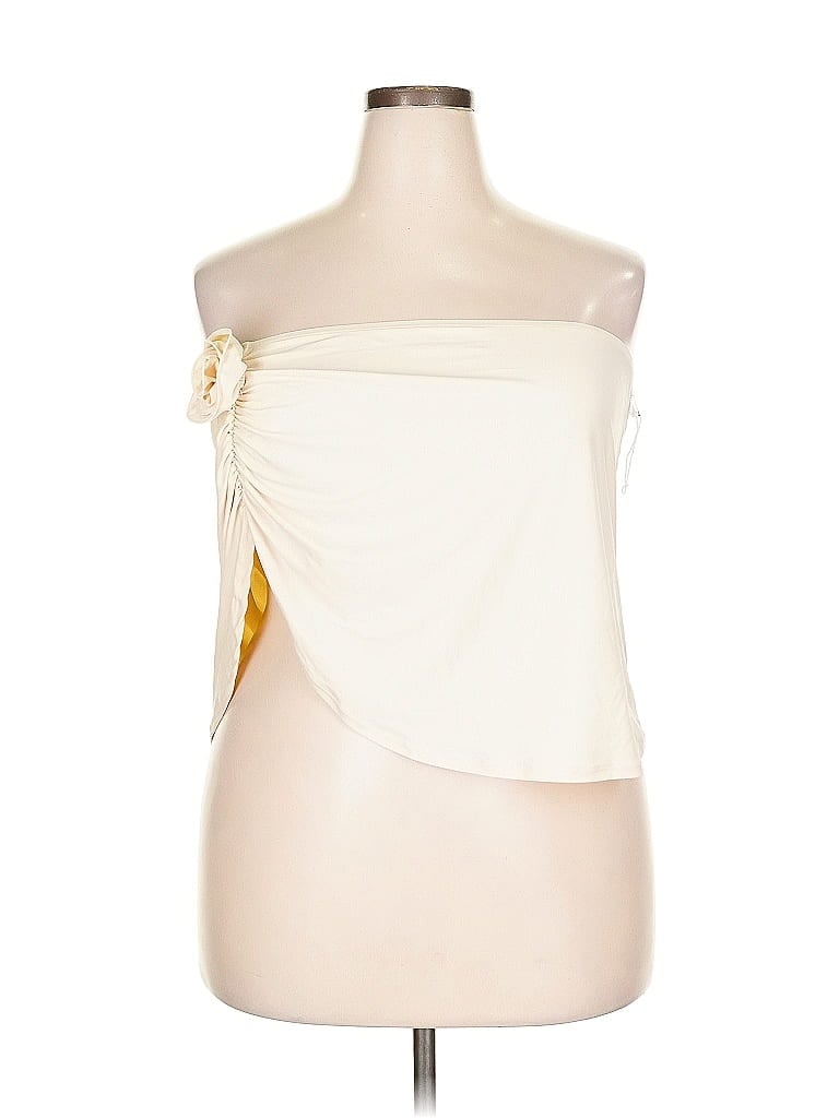 Forever 21 Swimsuit Cover Up In White