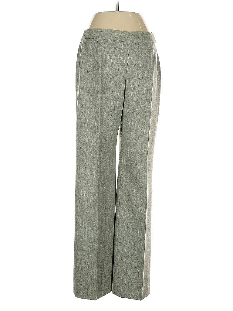 Pre-owned Le Suit Dress Pants In Gray