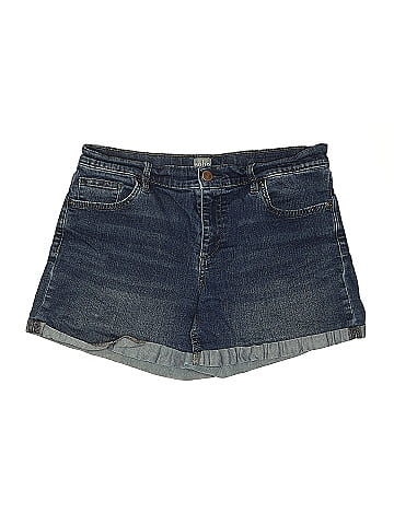 Soho JEANS NEW YORK & COMPANY Denim Shorts (view 1)