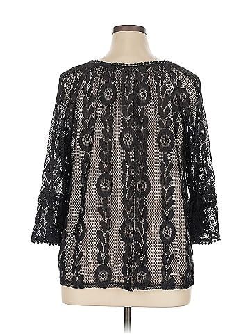 New Directions 3/4 Sleeve Blouse (view 2)