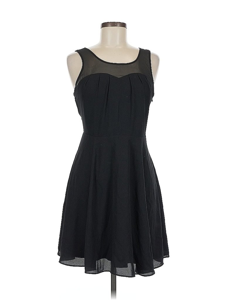 Pre-owned Express Outlet Cocktail Dress In Black
