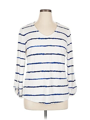 T by Talbots 3/4 Sleeve T-Shirt (view 1)