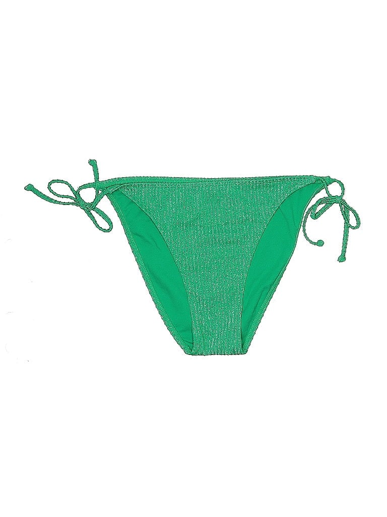 Pre-owned Xhilaration Swimsuit Bottoms In Green