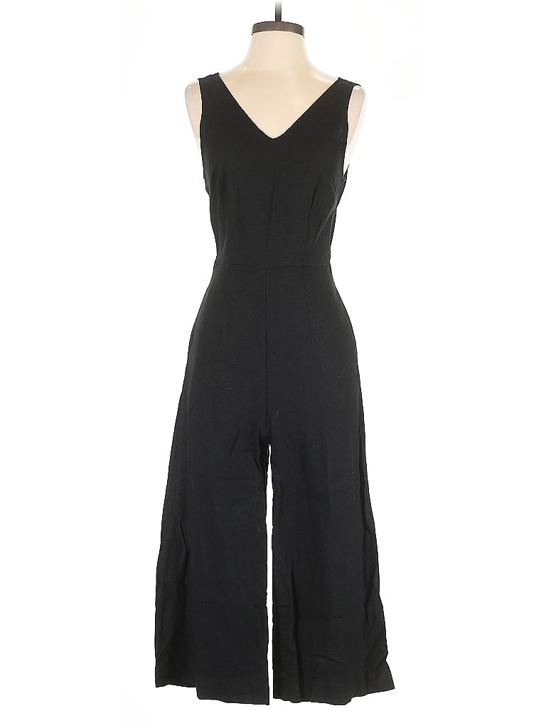 WHO WHAT WEAR Pre-owned Jumpsuit In Black