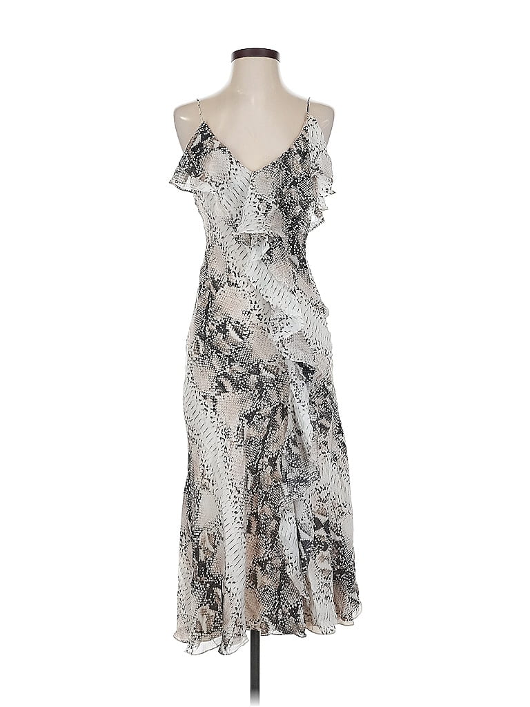 Pre-owned Haute Hippie Cocktail Dress In Gray