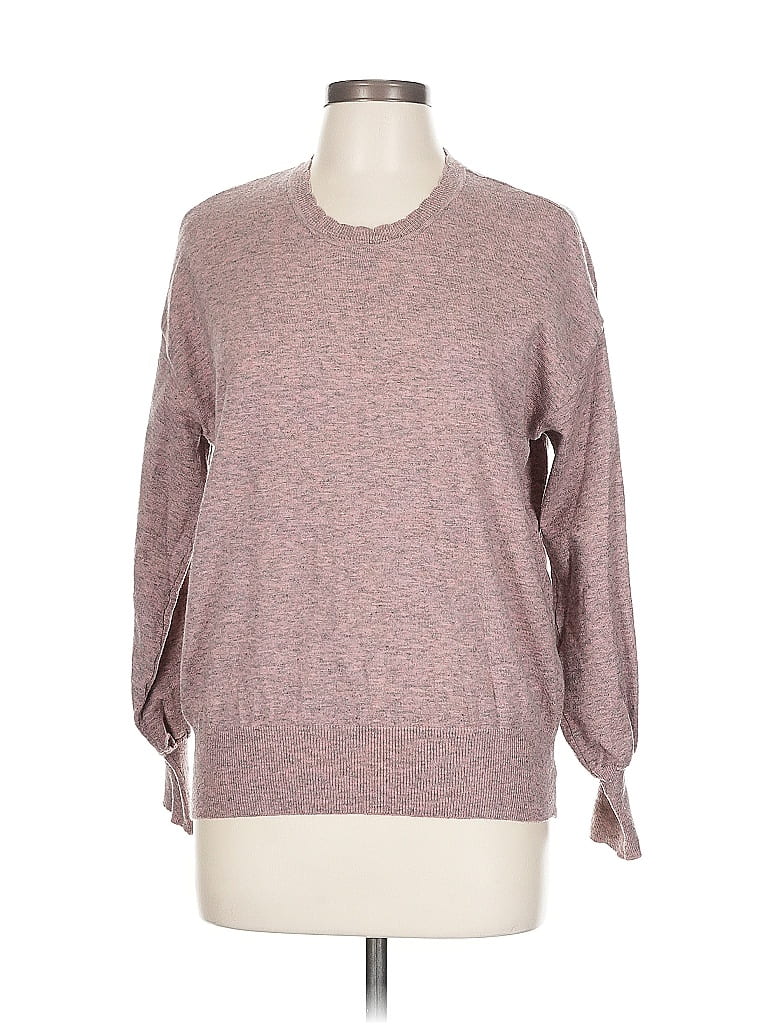 Pre-owned Ella Moss Pullover Sweater In Pink