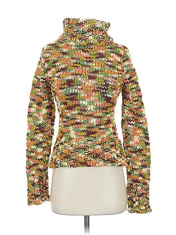 Aqua Turtleneck Sweater (view 1)