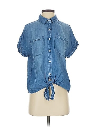 Lola River Short Sleeve Button-Down Shirt (view 1)