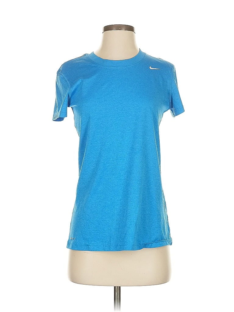 Pre-owned Nike Active T-shirt In Blue