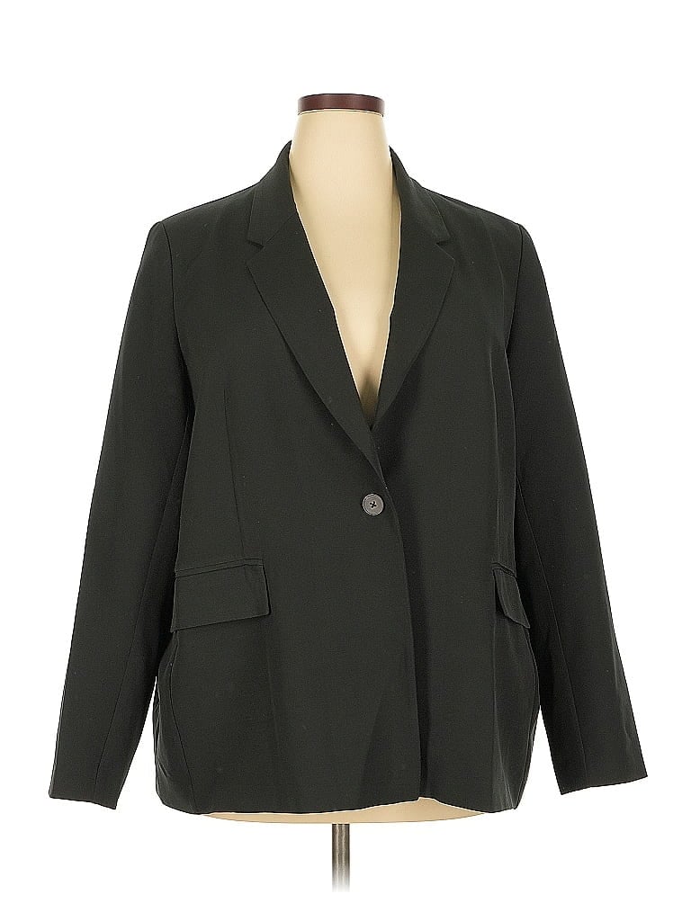 Pre-owned The Drop Blazer Jacket In Green