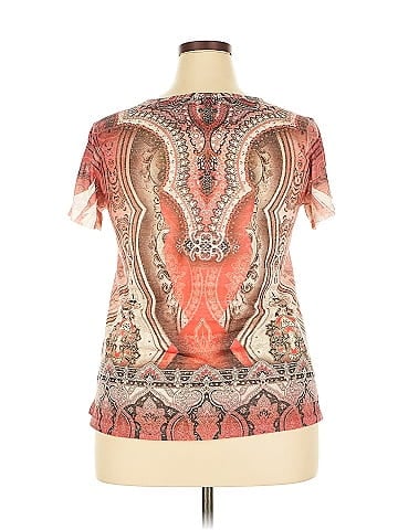 Roz & Ali Short Sleeve Blouse (view 2)