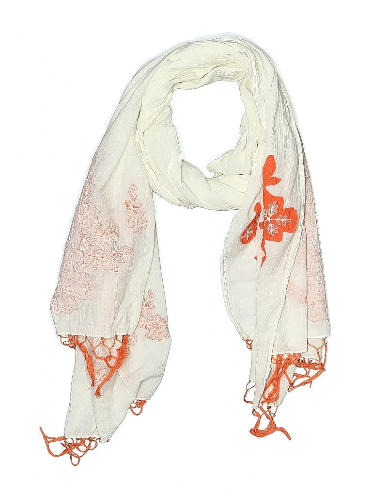 Pre-owned Unbranded Scarf In White