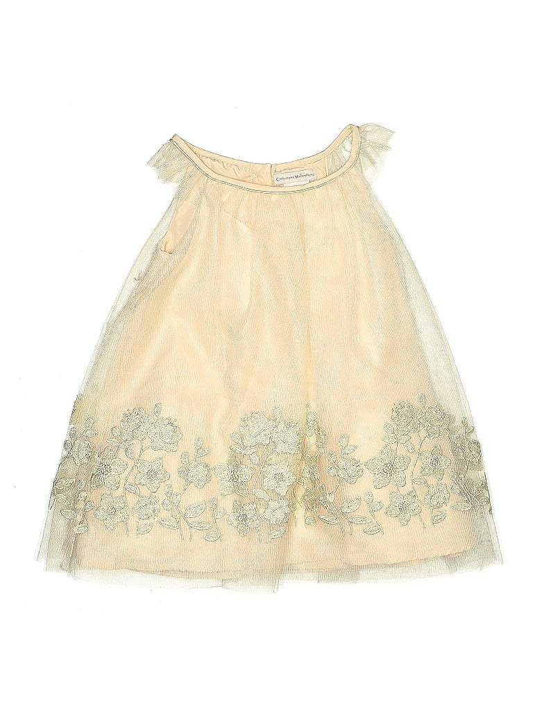 Click to view more detailed imagery on our partner's website Pre-owned Catherine Malandrino Kids' Dress In Yellow