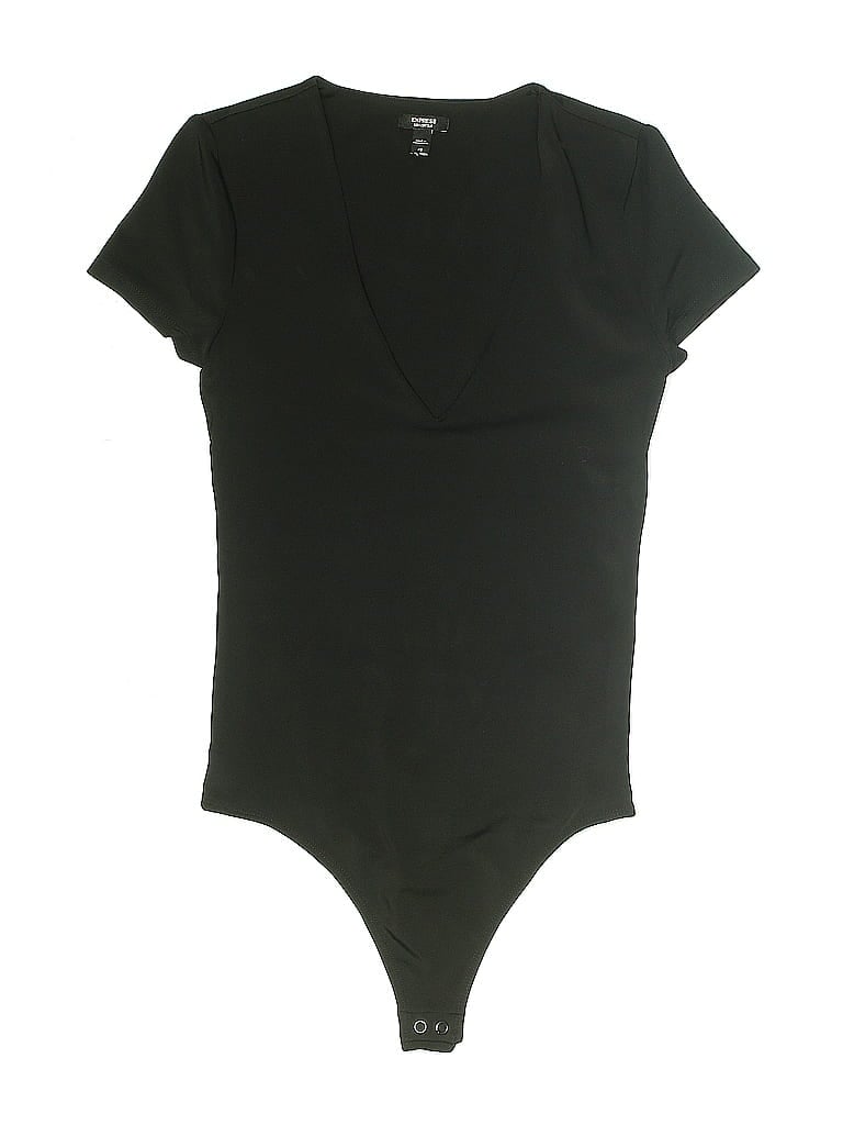 Pre-owned Express Bodysuit In Black