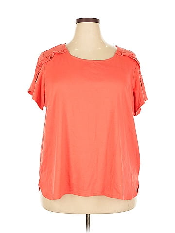 Liz Claiborne Career Short Sleeve Top (view 1)