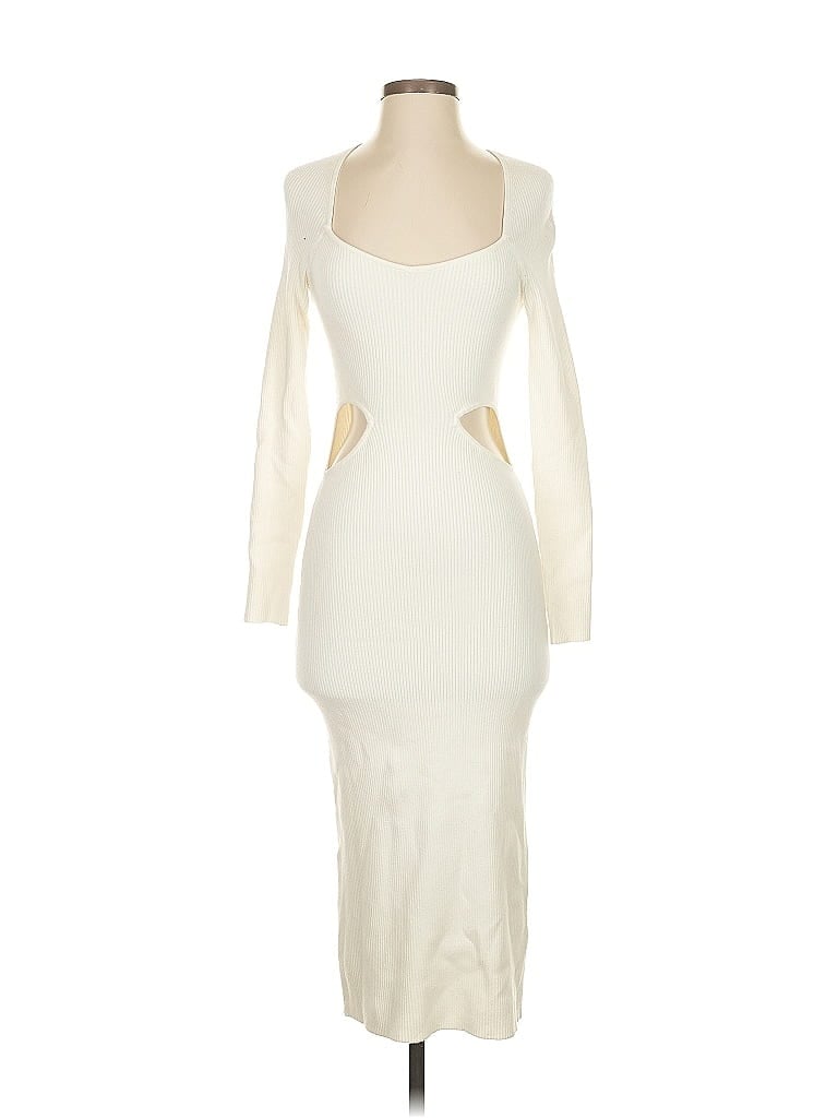 ABERCROMBIE & FITCH Pre-owned Cocktail Dress In White