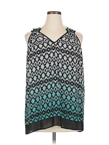 Karen Kane Sleeveless Blouse (view 1)