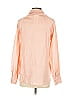Harshman 100% Cotton Color Block Pink Long Sleeve Blouse Size XS - photo 2