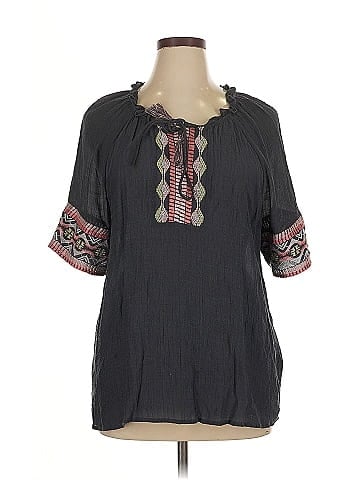 New Directions Short Sleeve Blouse (view 1)